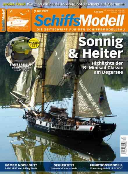 SchiffsModell – Juli 2026 Cover