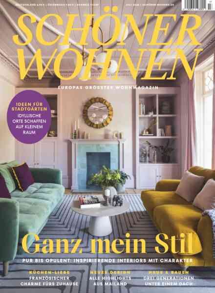 Schoner Wohnen – Juli 2026 Cover