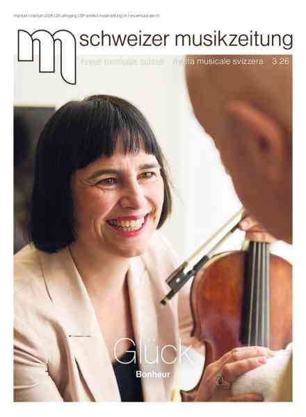 Schweizer Musikzeitung – Mai-Juni 2026 Cover