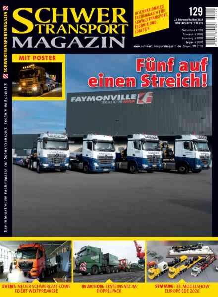 Schwertransportmagazin – Mai-Juni 2026 Cover