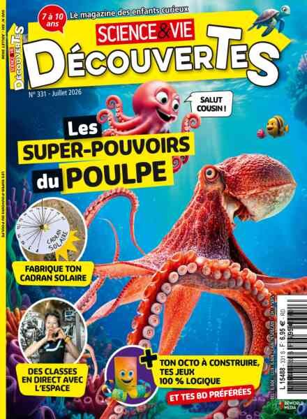 Science & Vie Decouvertes – Juillet 2026 Cover