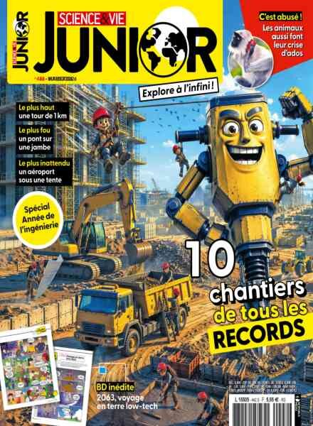 Science & Vie Junior – Juillet 2026 Cover