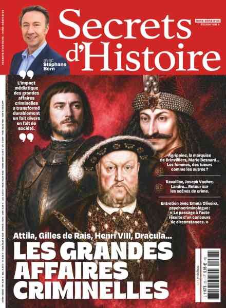 Secrets d’Histoire – Hors-Serie N 23 – ete 2026 Cover