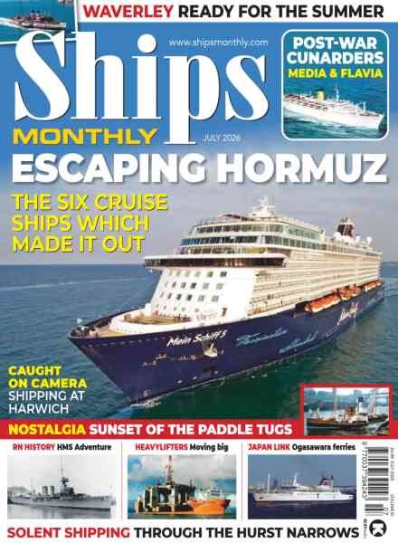 Ships Monthly – July 2026 Cover