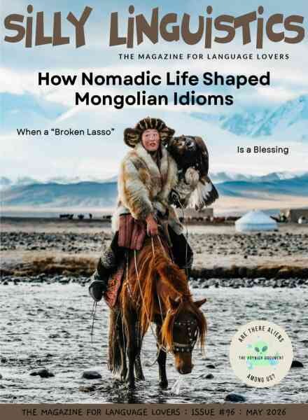 Silly Linguistics – Issue 96 2026 Cover
