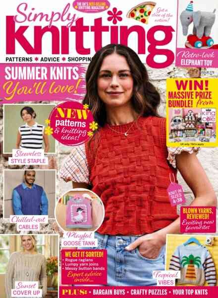 Simply Knitting – July 2026 Cover