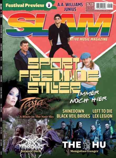 Slam Alternative Music Magazine – Juli-August 2026 Cover