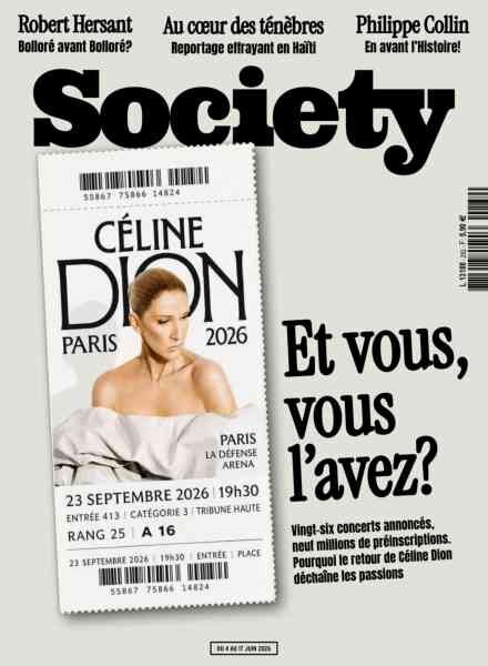 Society – 4 Juin 2026 Cover