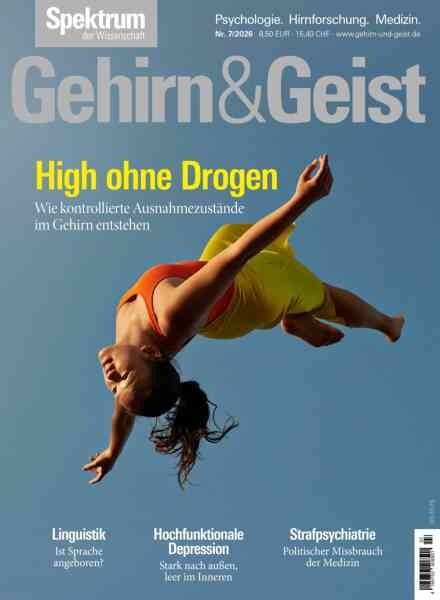 Spektrum Gehirn&Geist – Juli 2026 Cover