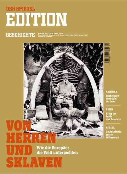 Spiegel Edition – Nr 1 2019 Cover