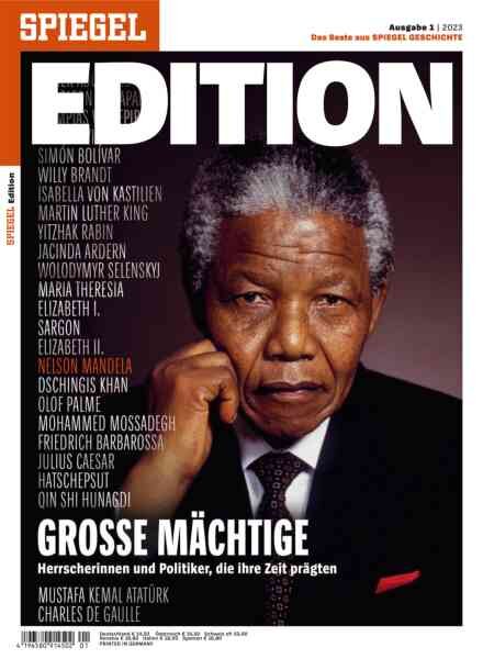Spiegel Edition – Nr 1 2023 Cover