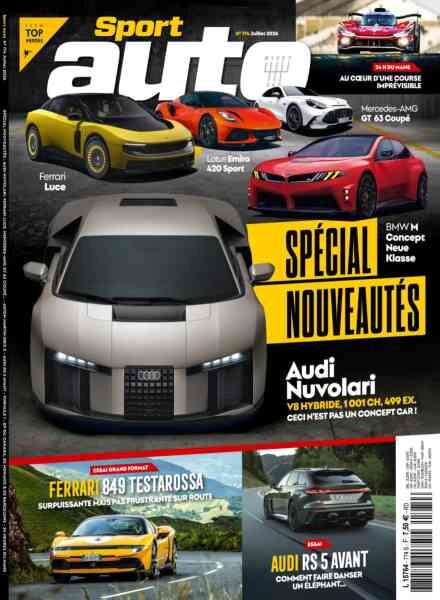 Sport Auto France – Juillet 2026 Cover