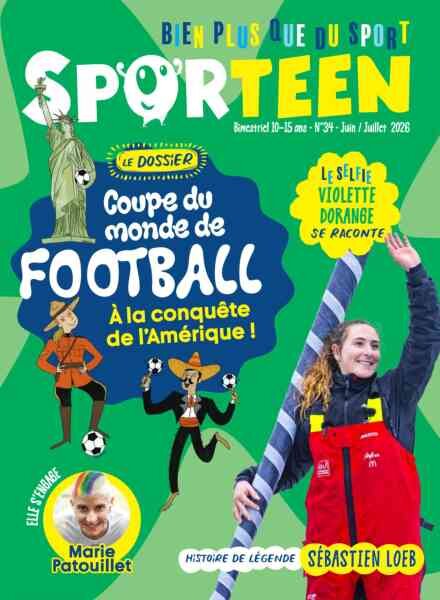 Sporteen – Juin-Juillet 2026 Cover