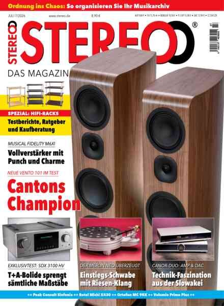 Stereo – Juli 2026 Cover