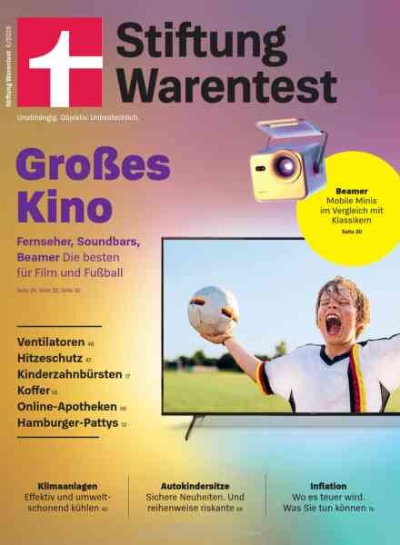 Stiftung Warentest Test Magazin – Juni 2026 Cover