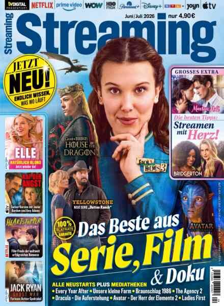 Streaming by TV Digital – Juni-Juli 2026 Cover