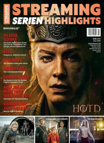 Streaming Serien Highlights – Juli 2026 Cover