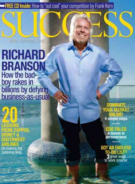 Success – August 2012 Cover