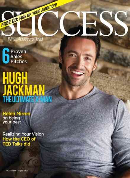Success – August 2013 Cover