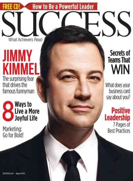 Success – August 2014 Cover