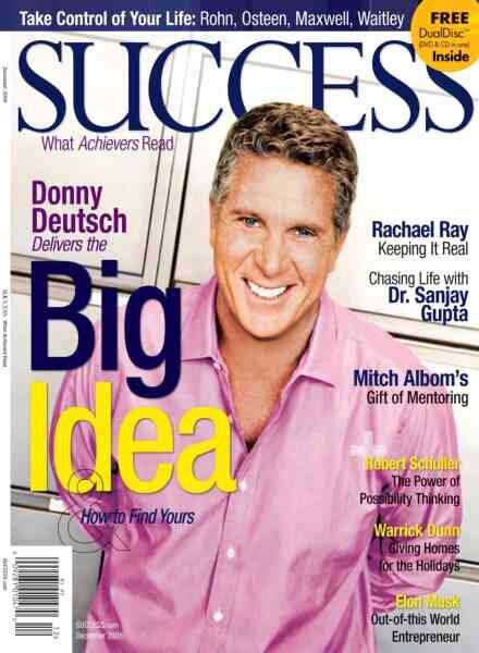 Success – December 2008 Cover