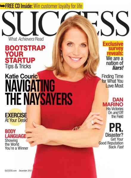 Success – December 2012 Cover