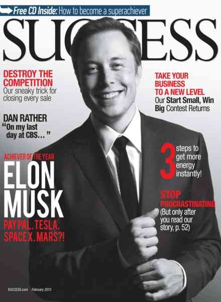 Success – February 2013 Cover