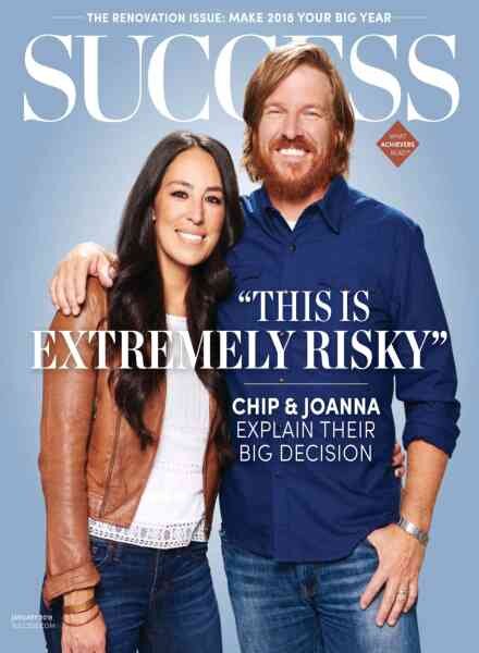 Success – January 2018 Cover