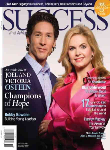 Success – November 2009 Cover