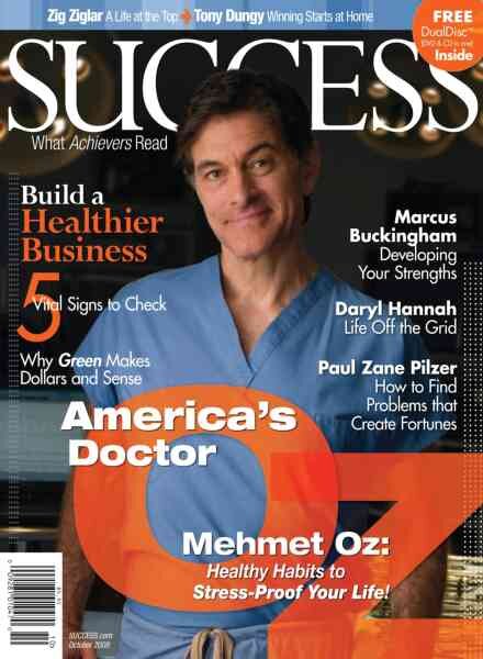 Success – October 2008 Cover