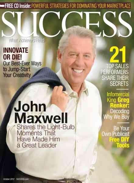 Success – October 2012 Cover