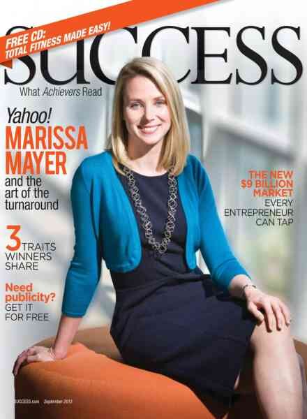 Success – September 2013 Cover