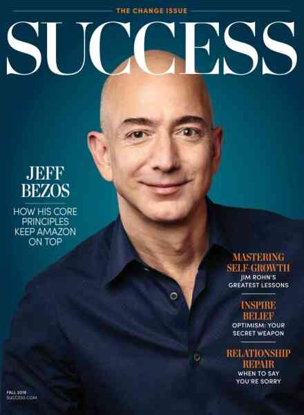 Success – September 2018 Cover