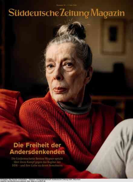 Suddeutsche Zeitung Magazin – 5 Juni 2026 Cover
