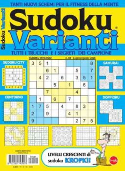 Sudoku Varianti – Luglio 2026