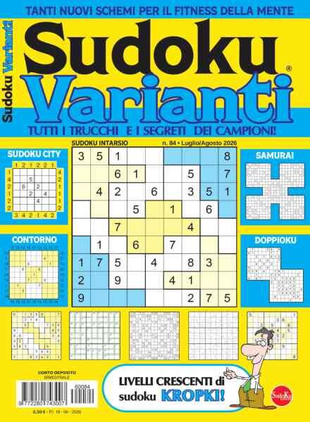 Sudoku Varianti – Luglio 2026 Cover