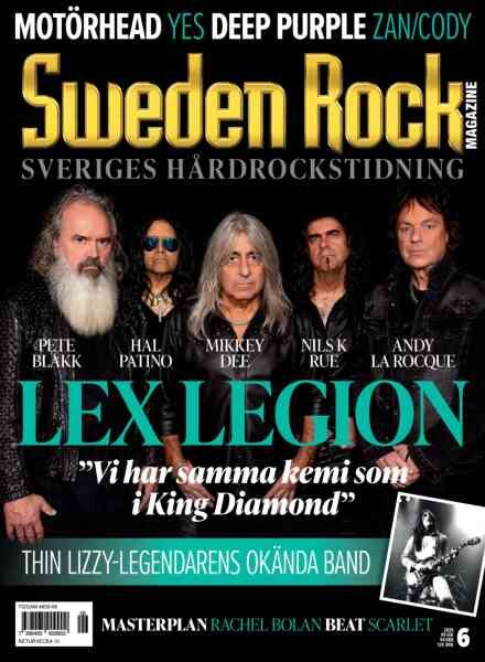 Sweden Rock Magazine – Juni 2026 Cover