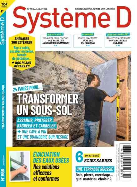 Systeme D – Juillet 2026 Cover