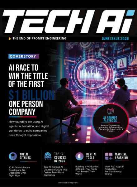 Tech AI Magazine – June 2026 Cover