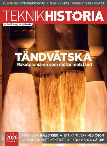 Teknikhistoria – Juni 2026 Cover