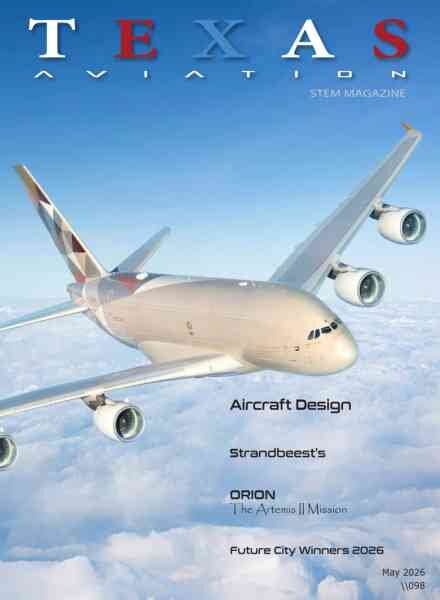 Texas Aviation STEM Magazine – May 2026 Cover