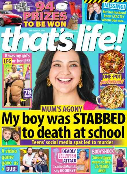 that’s life! Australia – 31 May 2026 Cover