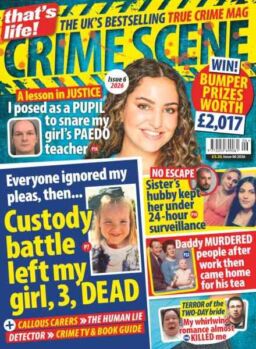 That’s Life Crime Scene – June 2026