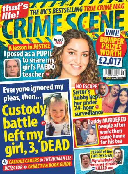 That’s Life Crime Scene – June 2026 Cover