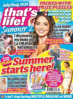 That’s Life Monthly – July-August 2026