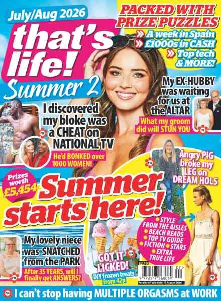 That’s Life Monthly – July-August 2026 Cover