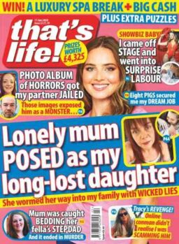 that’s life! UK – 4 June 2026