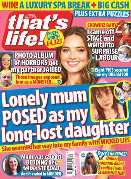 that’s life! UK – 4 June 2026 Cover