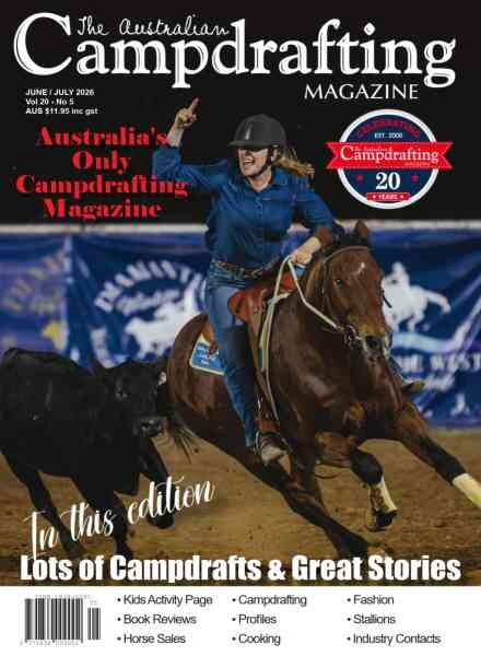 The Australian Campdrafting – June-July 2026 Cover