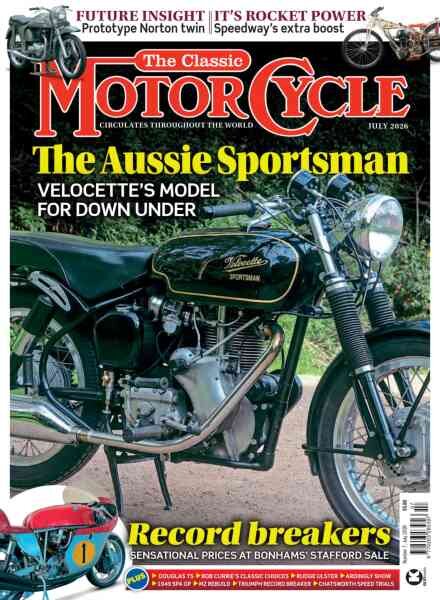 The Classic MotorCycle – July 2026 Cover